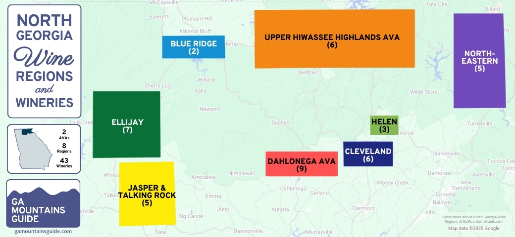 North-Georgia-Wine-Country-Map-2025-USA | Ga Mountains Guide