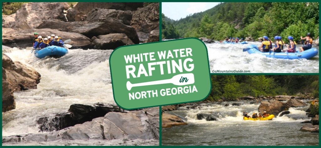 🚣‍♂️ Scenic white water rafting in North Georgia mountains