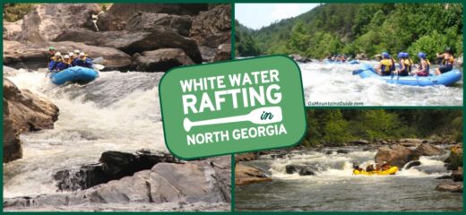 Places near Atlanta for White Water Rafting