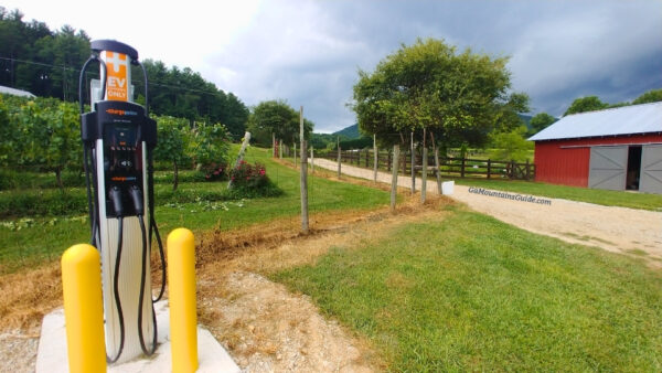Stonewall Creek Vineyards EV Charger