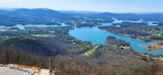 Bell Mountain in Hiawassee Georgia