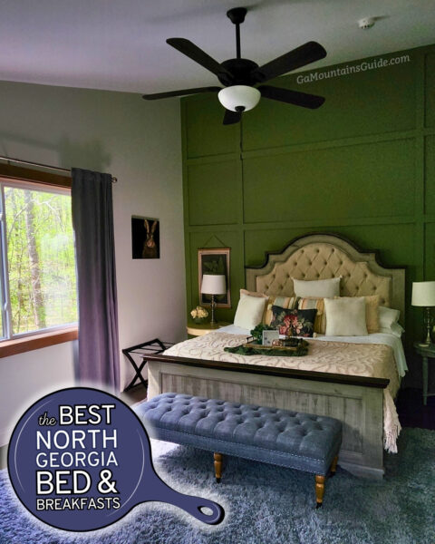 Best North GA Bed and Breakfasts (pictured Bent Tree Lodge)