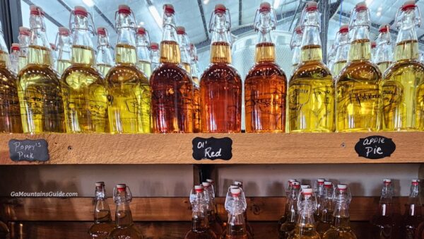 Hard Ciders at Reece's Cider Co in Ellijay GA