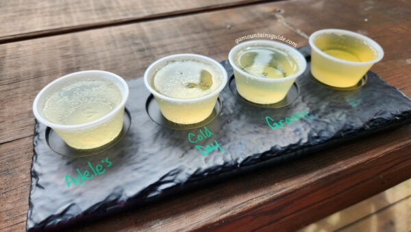 Mercier Orchards Hard Cider Flight