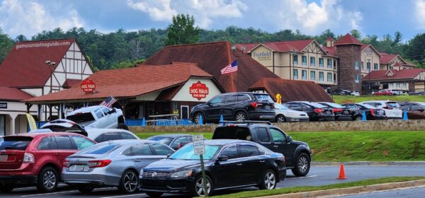 Chattahoochee Dog Haus Restaurant in Helen Georgia
