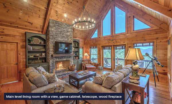 Aska Stargazer Cabin near Blue Ridge with Telescope