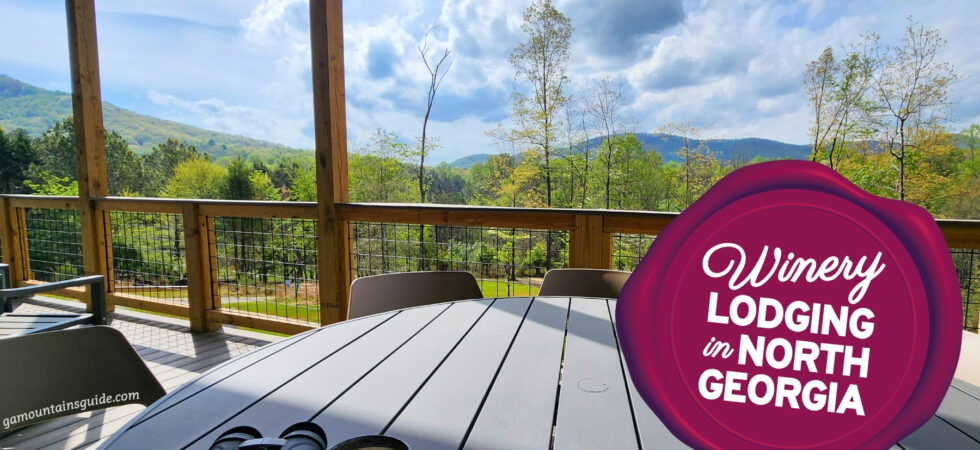 North GA Winery Lodging Cabin Rental at Redtail Mountain Vineyard