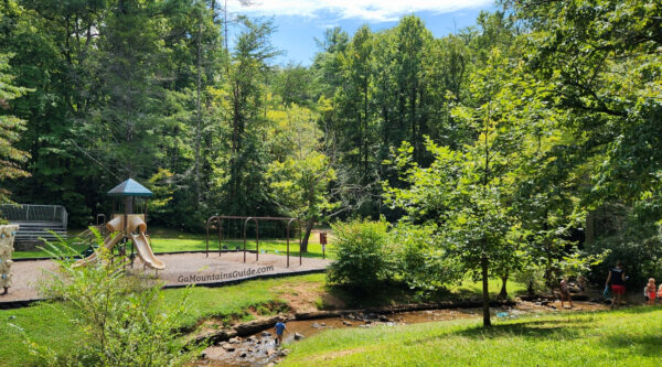 Playgrounds at Unicoi State Park in Helen Georgia
