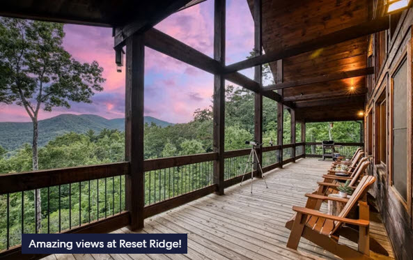 Blue Ridge area cabin with Telescope, Game Room, + more