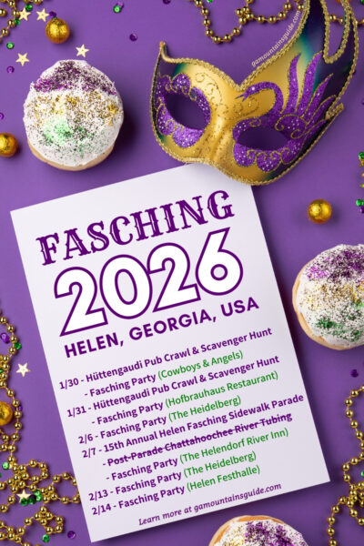 Fasching 2026 Helen Georgia Schedule UPDATED