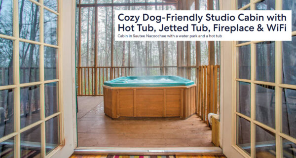 Romantic Cabin Rental in Sautee Nacoochee GA