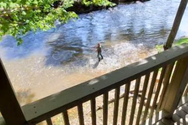 On the Hooch in Helen riverfront vacation rental near Helen Oktoberfest