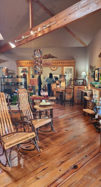 Feather's Edge Vineyards Dog Friendly Art Gallery in Ball Ground GA