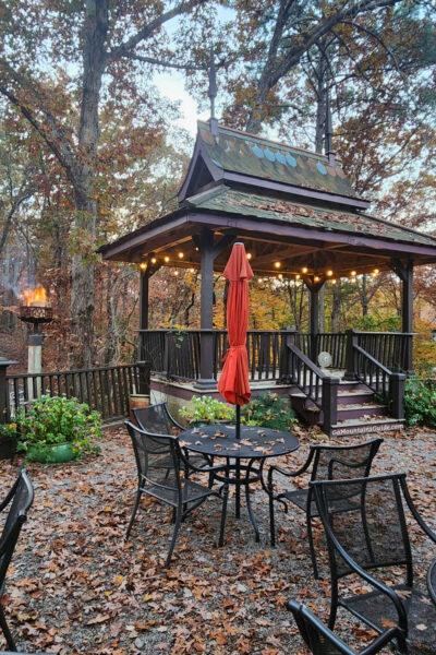 Feather's Edge Vineyards Outdoor Small Stage in Ball Ground GA